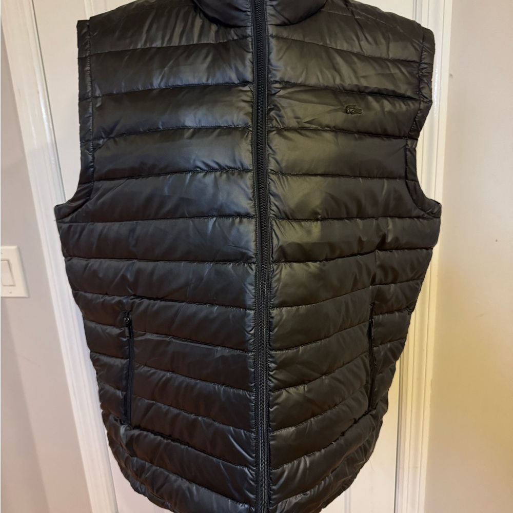 Lacoste Men's Dark Puffer Vest